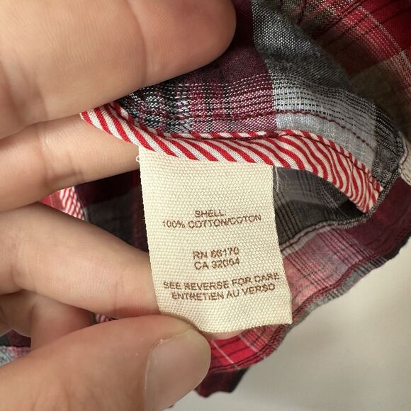 Free People Women’s Liberty Plaid Ruffle Jacket Blazer Black Red Size 12 - Picture 5 of 5